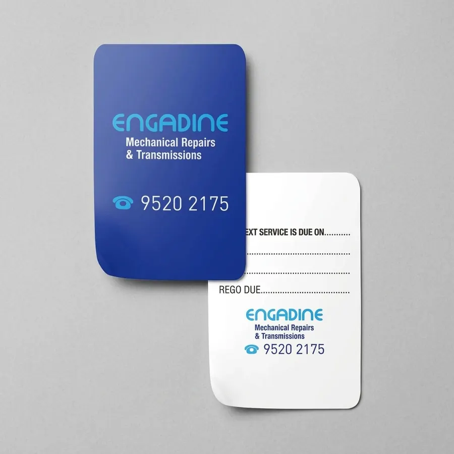 Engadine Mechanical Repairs blue service sticker