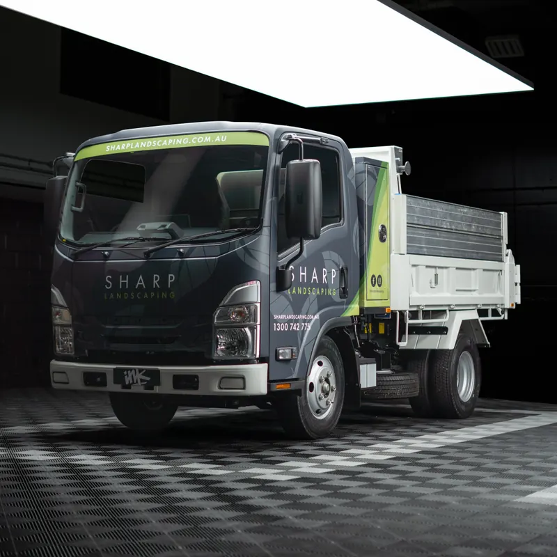 Sharp Landscaping tipper truck