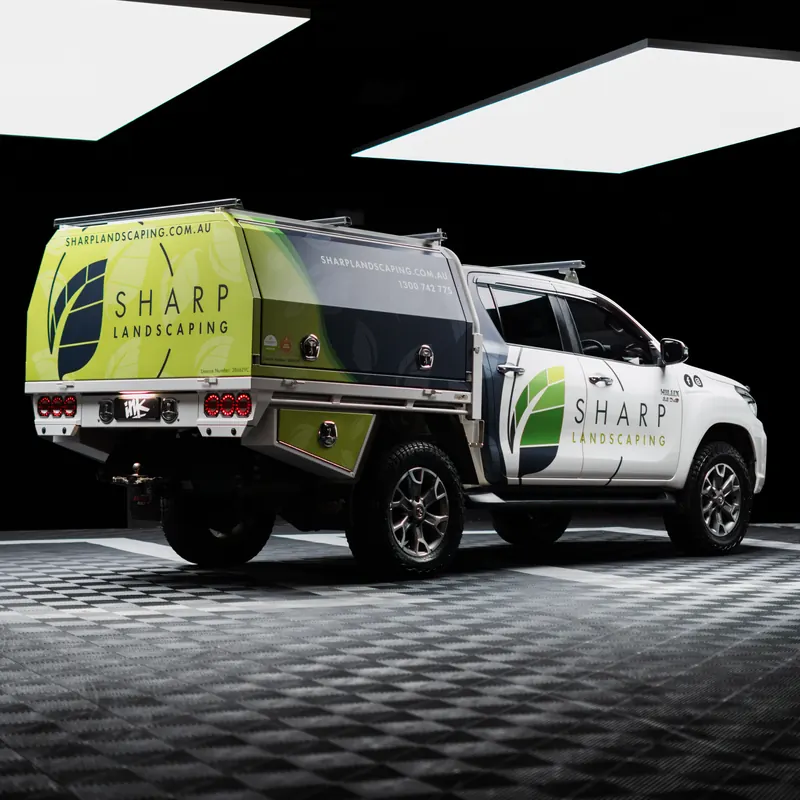 Sharp Landscaping ute