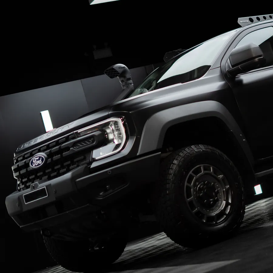 Ford Ranger Raptor — front three-quarter