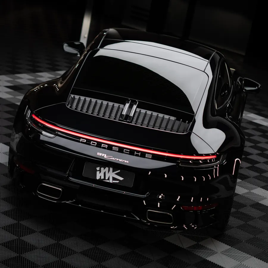 Porsche 911 — rear three-quarter