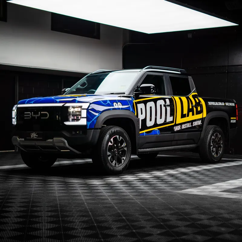 Pool Lab ute wrap