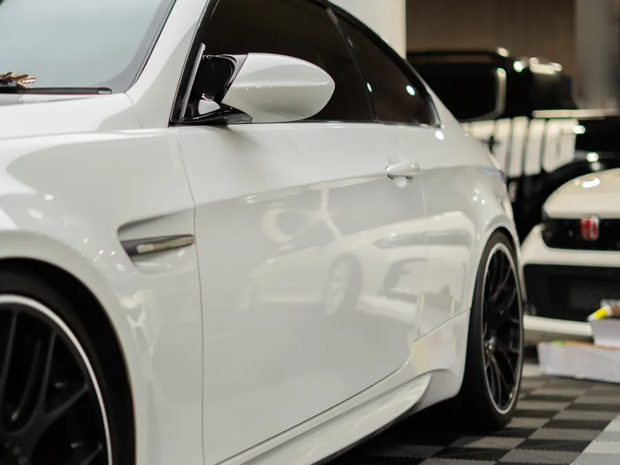 Tinted BMW M3 — side profile