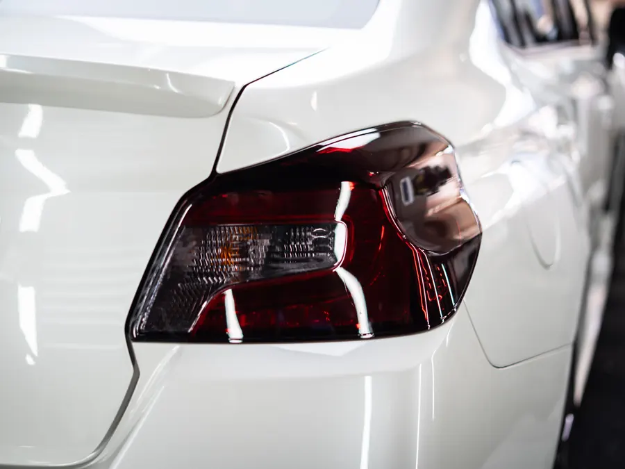 Tinted tail light — close detail